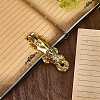 Alloy Hand Shaped Bookmark Clip AJEW-CP0006-94A-G-3