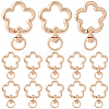 24Pcs Alloy Swivel Clasps FIND-SC0017-49A-1