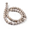 Natural Maifanite/Maifan Stone Beads Strands G-I187-8mm-01-6