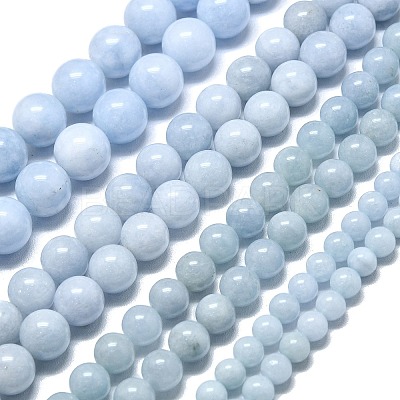 Natural Malaysia Jade Beads Strands G-L645-A01-12mm-16-1