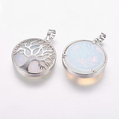 Opalite Pendants G-E388-10P-1