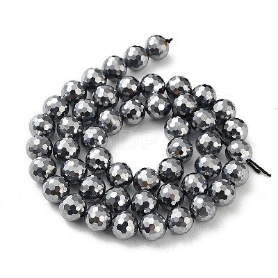 Terahertz Stone Beads Strands G-P514-D01-01-1