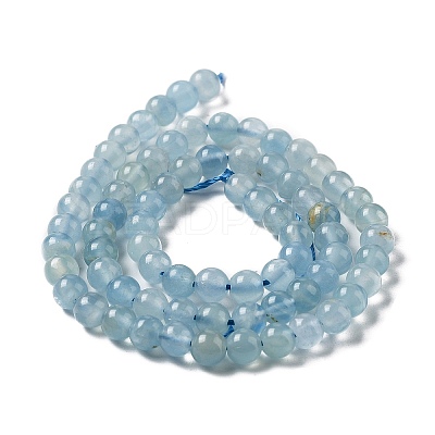Natural Blue Calcite Beads Strands G-F756-A02-01-1