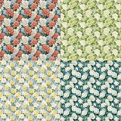 Scrapbook Paper Pads LS-DIY-H177-02H-1