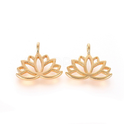 Brass Charms X-KK-S350-102G-1