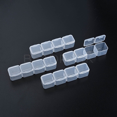 Rectangle Polypropylene(PP) Bead Storage Containers CON-N012-09A-1