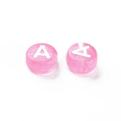 Transparent Acrylic Beads X-TACR-N002-04I-1