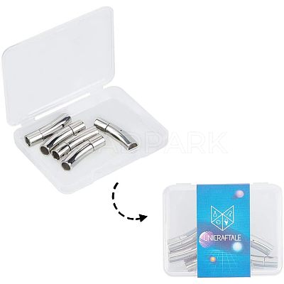 304 Stainless Steel Bayonet Clasps STAS-UN0001-88E-1