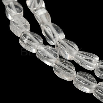 Natural Quartz Crystal Beads Strands G-M420-H17-03-1