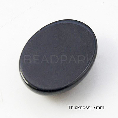 Natural Gemstone Cabochons X-G-G082-18x25x7mm-2-1