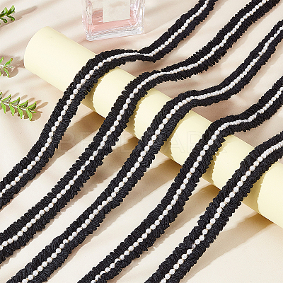 8 Yards Polyester Ribbons SRIB-AR0001-07A-1