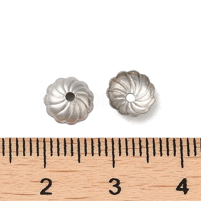 Non-Tarnish 316 Stainless Steel Bead Caps STAS-C080-01P-1