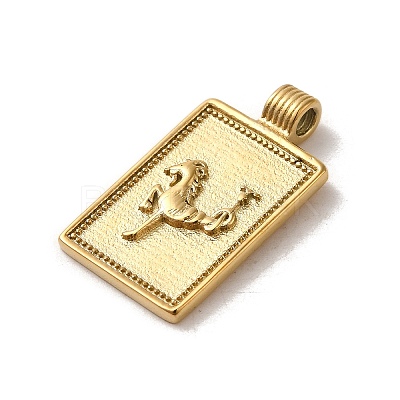 304 Stainless Steel Pendants STAS-L022-306G-08-1