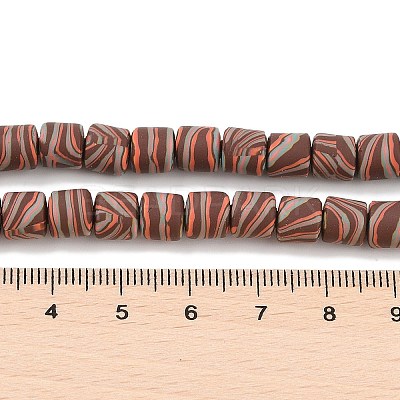 Handmade Polymer Clay Beads Strand CLAY-Z002-01S-1