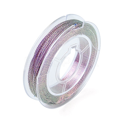 10 Rolls 3-Ply Metallic Polyester Threads MCOR-YW0001-03A-1