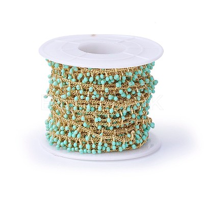 Handmade Enamel Beaded Chains CHC-P007-D10-1