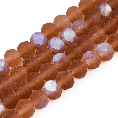 Transparent Glass Beads Strands LS-EGLA-A044-T6mm-MB04-1