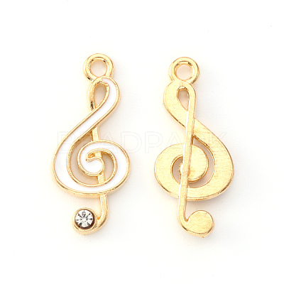 Alloy Enamel Pendants ENAM-S121-021B-1