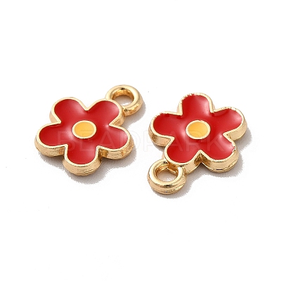 Alloy Enamel Charms X-ENAM-D043-02G-1