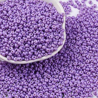 8/0 Baking Paint Glass Seed Beads SEED-M012-02A-47-1