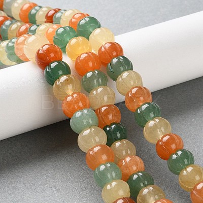 Natural Mixed Aventurine Beads Strands G-B135-B02-03-1