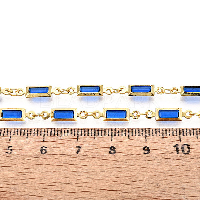 Brass Rectangle Link Chains CHC-N023-03D-G-1