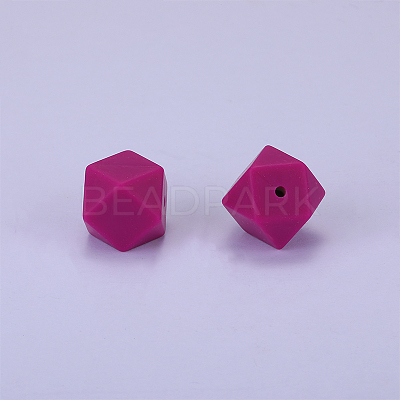 Hexagonal Silicone Beads SI-JX0019A-09-1
