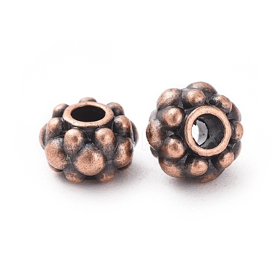 Tibetan Style Spacer Beads RLF0914Y-NF-1