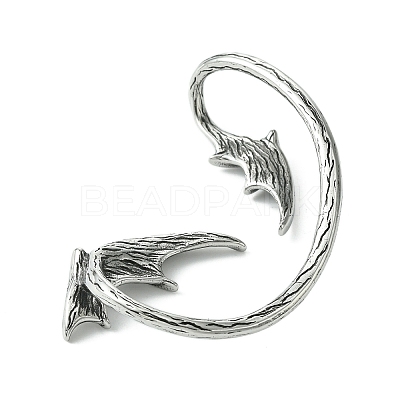 316 Surgical Stainless Steel Cuff Earrings EJEW-E300-04AS-03-1