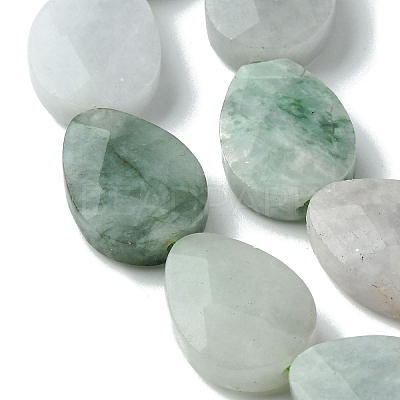 Natural Myanmar Jadeite Beads Strands G-A092-B01-03-1
