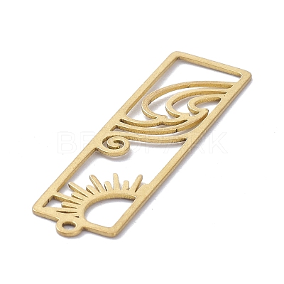 Brass Pendants KK-I010-12C-1