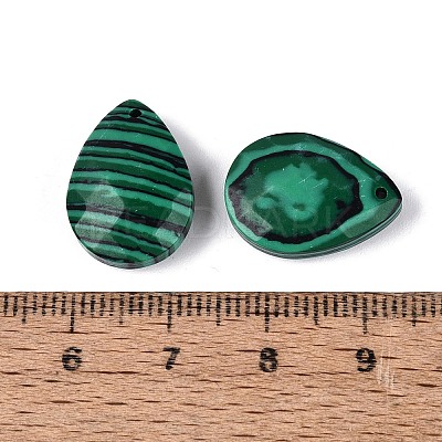 Synthetic Malachite Pendants G-N362-13K-1
