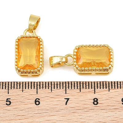 Brass & Glass Pendants GL-CBA96FD-02G-1