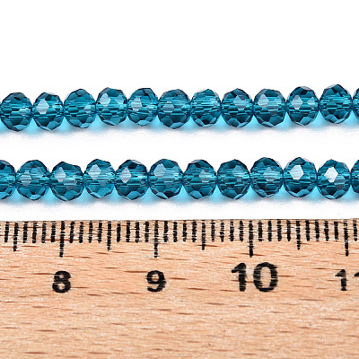 Glass Beads Strands EGLA-A044-T1mm-D27-1