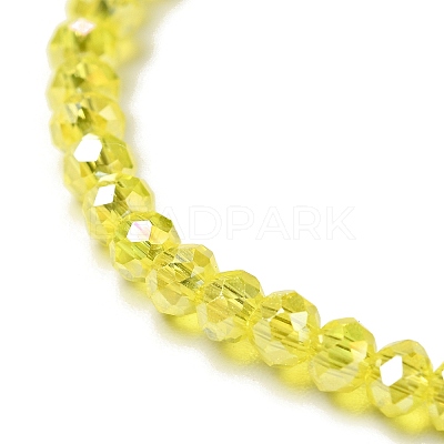 Electroplate Glass Beads Strands EGLA-R048-2mm-22-1