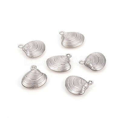 Non-Tarnish 304 Stainless Steel Charms STAS-L244-15P-1