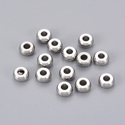 Tarnish Resistant 304 Stainless Steel Beads STAS-E036-7-1