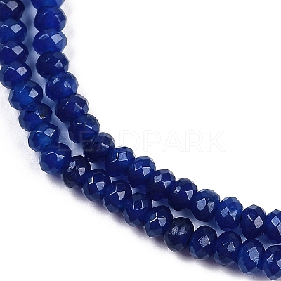 Natural White Jade Beads Strands X-G-Z069-01V-1