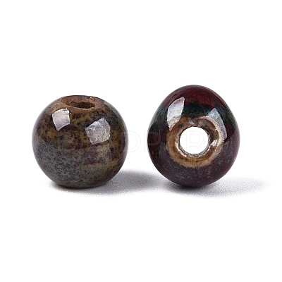 Vintage Handmade Porcelain Beads PORC-Q006-13A-04-1