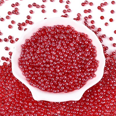Transparent Glass Seed Beads SEED-N007-33A-04-1