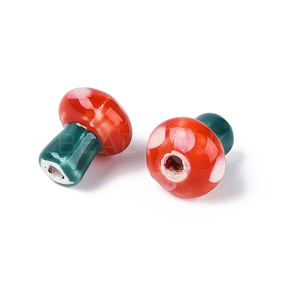 Handmade Porcelain Beads PORC-N012-03D-1