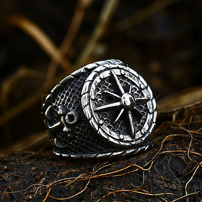 304 Stainless Steel Finger Rings for Men FS-WG78993-06-1