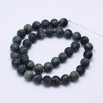 Natural Kambaba Jasper Beads Strands G-D744-10mm-1