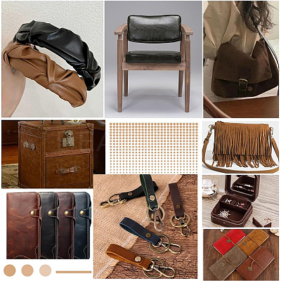 Leather Repair Patch for Couch Furniture Sofas Car Seats AJEW-WH20010-25A-01-1