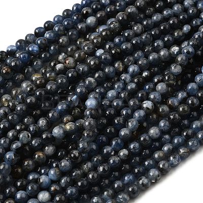 Natural Kyanite/Cyanite/Disthene Beads Strands LS-G-G272-A01-6mm-1
