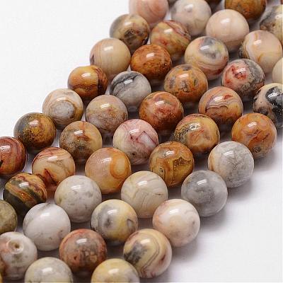 Natural Crazy Lace Agate Beads Strands G-D840-70-6mm-1