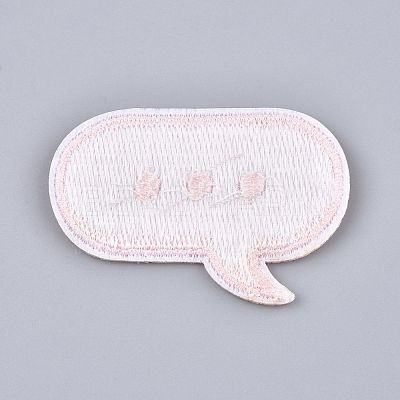 Computerized Embroidery Cloth Iron on/Sew on Patches DIY-L031-071C-1