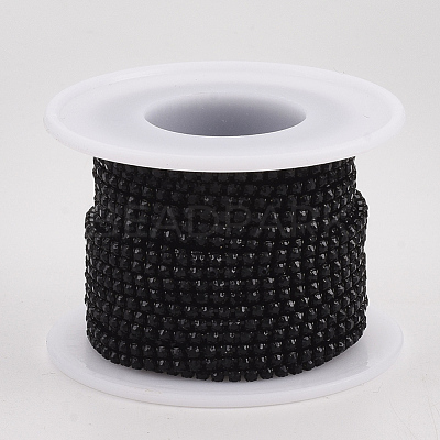 Electrophoresis Iron Rhinestone Strass Chains CHC-Q009-SS6.5-B01-1