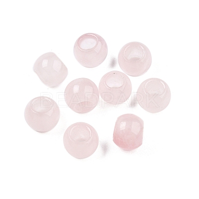 Natural Rose Quartz Beads G-T092-10mm-18-1