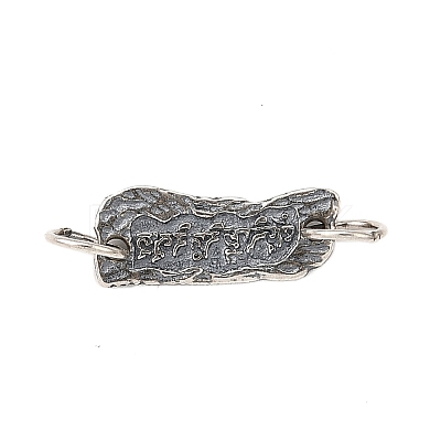 S925 Sterling Silver Connector Charms STER-Q006-03AS-1